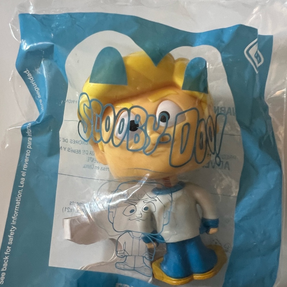 McDonald’s Scooby Doo Fred Bobble Head Happy Meal Toy 2021 NEW